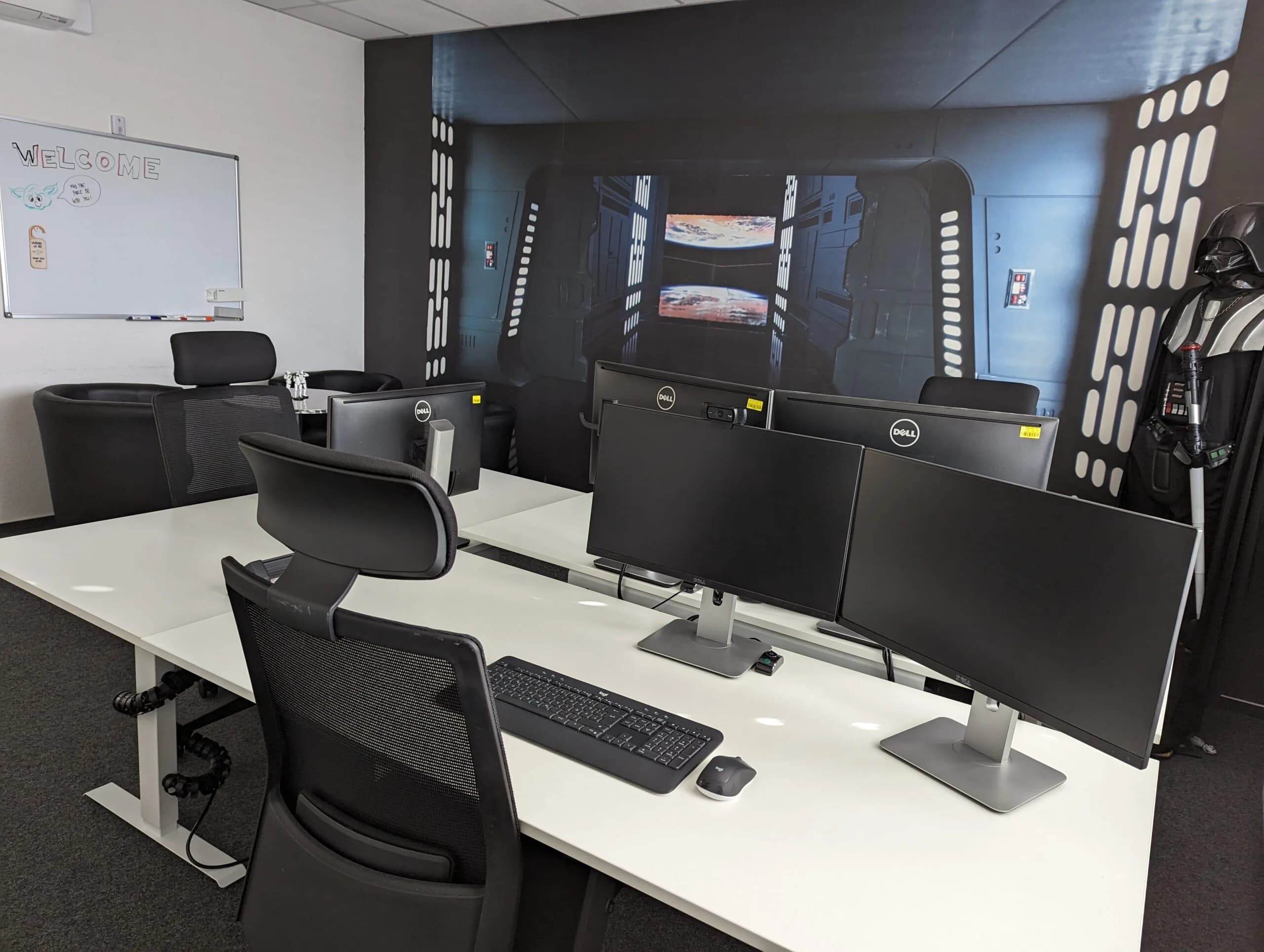 Star Wars Raum bei pfinztal.works Coworking