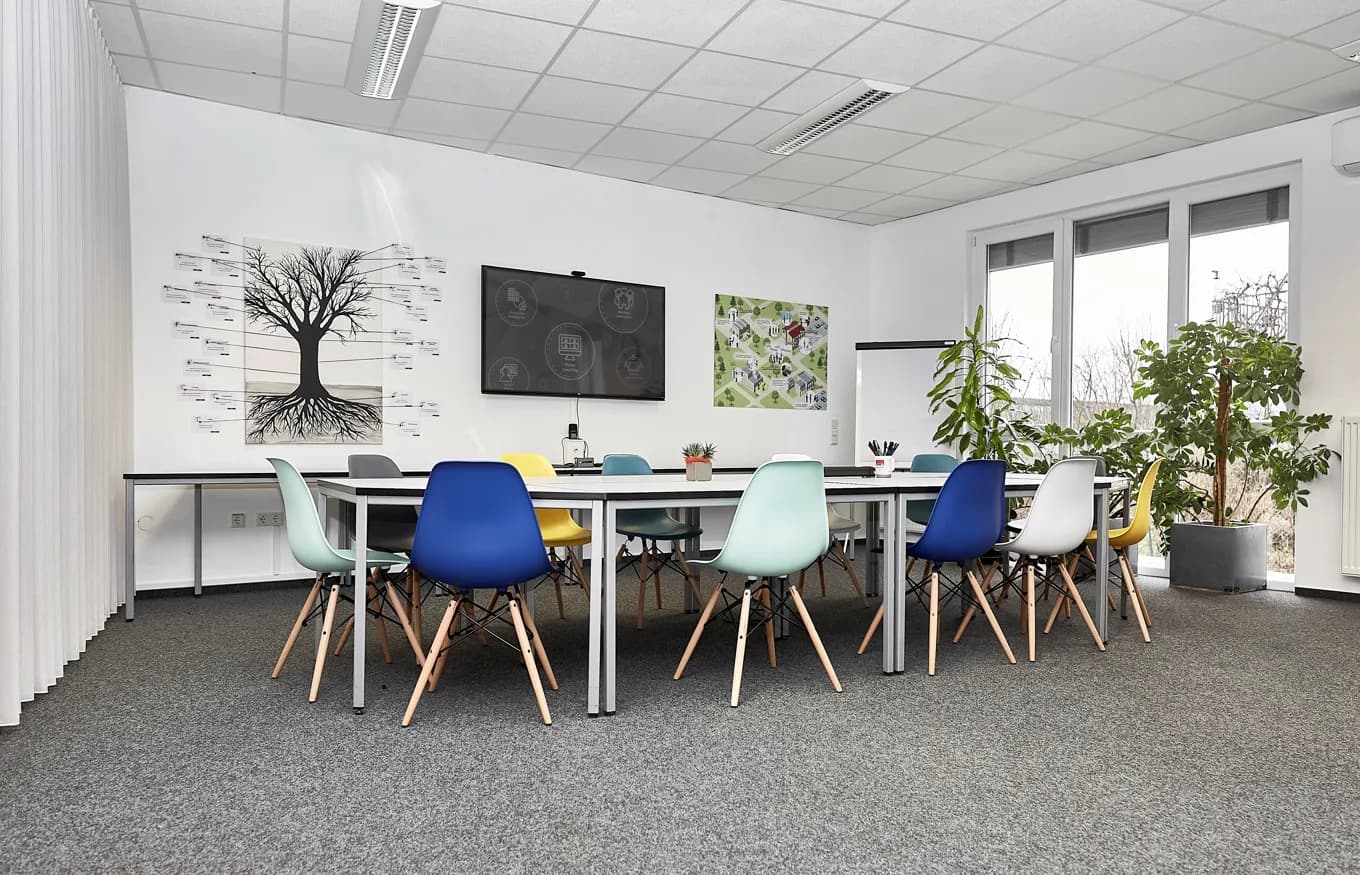 Project COLOR Arbeitsraum für Zusammenarbeit in Pfinztal