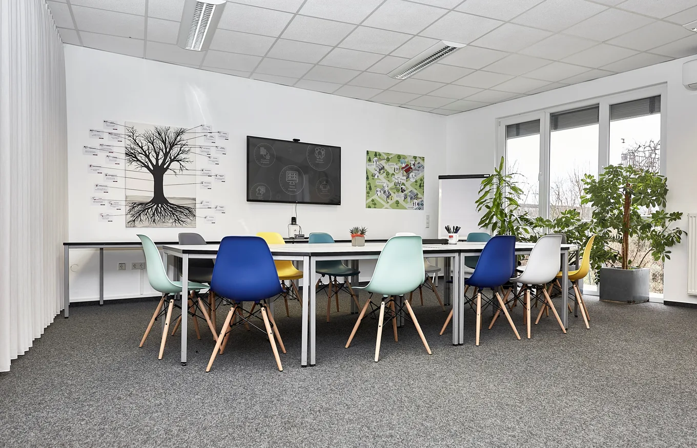 Project COLOR Arbeitsraum für Zusammenarbeit in Pfinztal